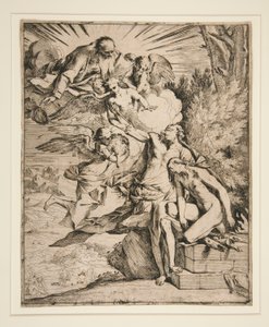 Il sacrificio di Isacco da Pietro Testa