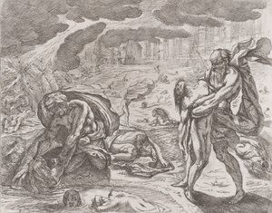 Il Diluvio, figure tirate fuori dall
