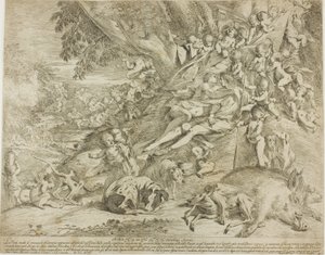 Venere e Adone da Pietro Testa