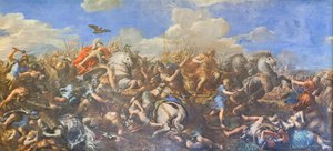 Battaglia di Alessandro contro Dario da Pietro da (1596 1669) Cortona
