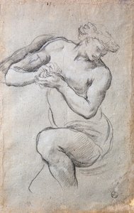 Figura maschile, Studio per Bacco nell