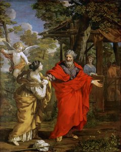 Il ritorno di Agar da Pietro da Cortona