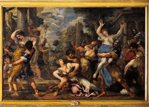 Il ratto delle Sabine da Pietro da Cortona
