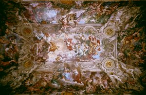 La gloria dei Barberini: Il trionfo della Divina Provvidenza da Pietro da Cortona