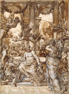 Cibele davanti al Concilio degli Dei da Pietro da Cortona