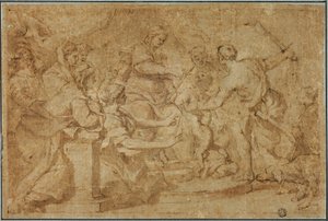 Il giudizio di Salomone da Pietro da Cortona