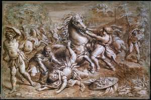 La conversione di San Paolo, XVII secolo da Pietro da Cortona