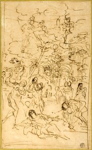 Il martirio di Santo Stefano da Pietro da Cortona