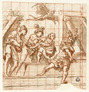 Scena Allegorica con Padre Tempo