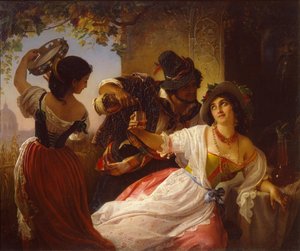 Celebrazione di Ottobre a Roma, 1851