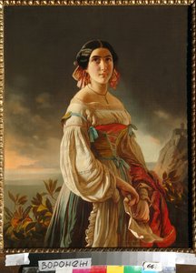 Ritratto della principessa Lina Gagarina (poi contessa Muraviova)