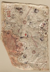La mappa del mondo di Piri Reis, 1513 da Piri Reis