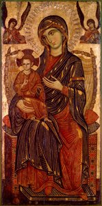 Vergine e Bambino in Trono, c. 1280 da Pisan Master