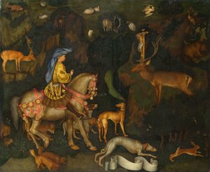 La visione di San Eustachio da Antonio Pisanello