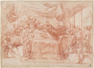 Scena di Morte [recto] da Polidoro da Caravaggio
