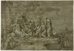 Adorazione dei pastori da Polidoro da Caravaggio