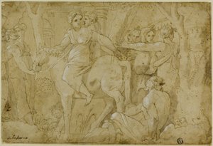 La fuga di Clelia da Polidoro da Caravaggio