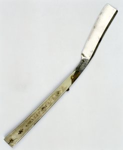 Rasoio a serramanico del Principe Joseph Poniatowski (1763-1813) (acciaio e osso)