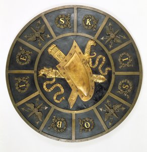 Scudo in onore di Re Giovanni Sobieski III da Polish School