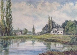 Luogo di nascita di Adam Bernard Mickiewicz (1798-1855) a Zaosie
