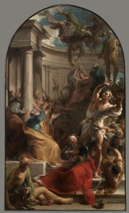 La caduta di Simon Magus da Pompeo Batoni