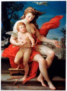 Venere e Cupido, 1785 da Pompeo Batoni
