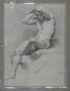Nudo accademico da Pompeo Girolamo Batoni