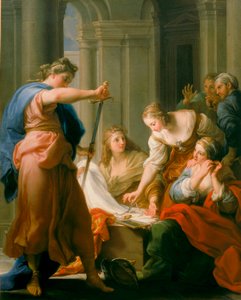 Achille alla corte di Licomede da Pompeo Girolamo Batoni