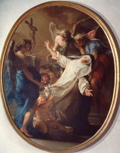 Estasi di Santa Caterina da Siena da Pompeo Girolamo Batoni