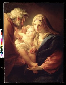 La sacra famiglia da Pompeo Girolamo Batoni