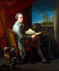 Coppia di Ritratti, Gentiluomo da Pompeo Girolamo Batoni