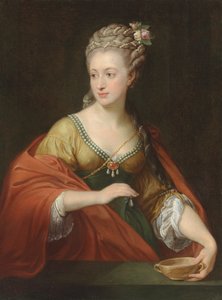 Ritratto di Alexandra Evtikhievna Demidova 1724-1789 come Cleopatra, primi anni 1770