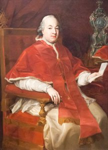 Ritratto di Pio VI da Pompeo Girolamo Batoni
