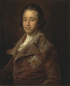 Ritratto del principe Alexander Kurakin 1752-1818, 1782 da Pompeo Girolamo Batoni