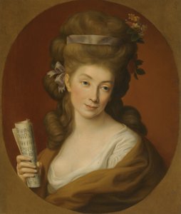 Ritratto della principessa Izabela Elzbieta Potocka, nata Lubomirska 1736-1816 da Pompeo Girolamo Batoni
