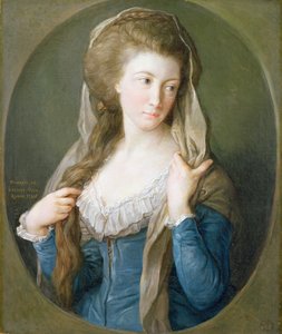 Ritratto di una Donna, tradizionalmente identificata come Margaret Stuart, Lady Hippisley da Pompeo Girolamo Batoni