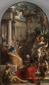 La caduta di Simon Mago da Pompeo Girolamo Batoni