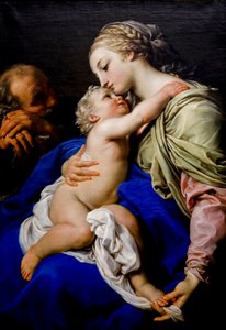 La Sacra Famiglia. XVIII secolo da Pompeo Girolamo Batoni