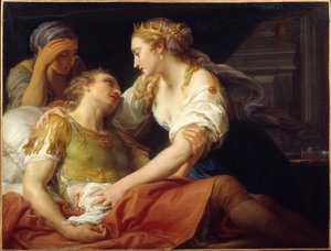 La morte di Marco Antonio da Pompeo Girolamo Batoni