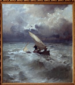 Tempesta in mare da Pompeo Mariani