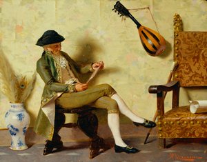 Costume italiano del XVIII secolo da Pompeo Massani