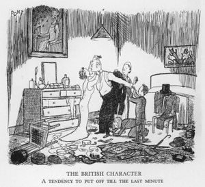 Il carattere britannico, una tendenza a rimandare fino all