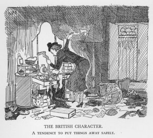 Il Carattere Britannico, Tendenza a Mettere le Cose al Sicuro da Pont