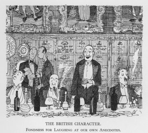 Il carattere britannico, passione per ridere delle proprie aneddoti da Pont