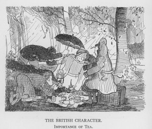 Il carattere britannico, importanza del tè