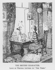 Il carattere britannico, amore per scrivere lettere a 