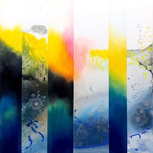 Un flusso di colori vivaci da Poonam Choudhary