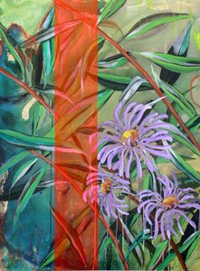 Fiori viola dai colori vivaci da Poonam Choudhary