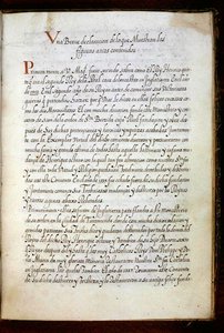 Una pagina da una storia delle peregrinazioni delle monache di Syon, compilata a Lisbona all