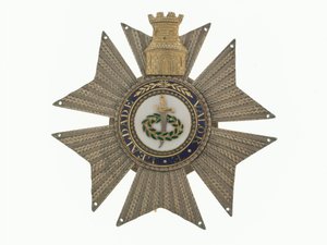 Distintivo, Ordine della Torre e della Spada, Portogallo, Generale Sir Galbraith Lowry Cole da Portuguese School